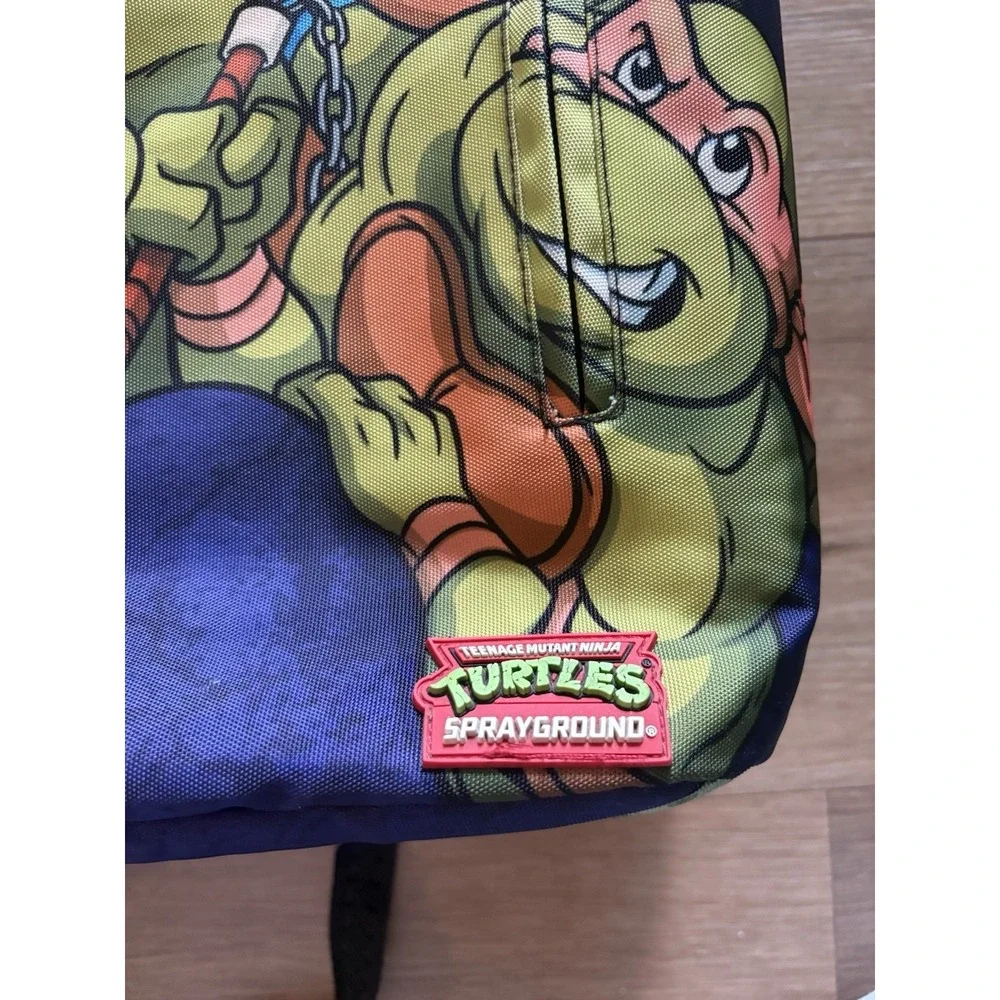 SPRAYGROUND TMNT Teenage Mutant Ninja Turtles RAPHAEL Backpack RARE!!